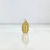 Dije Virgen Guadalupe 0.65gr / 2cm / Silueta Oro Amarillo