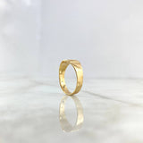 Anillo Cruz en Rectangulo 3.25gr / T7 1/4 / Circones Blancos - Verdes Oro Amarillo ©