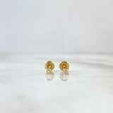 Topos 0.6gr / 1.8mm Diamante Blanco 5 pts Oro Amarillo (Joya) ©