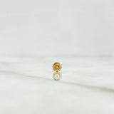 Piercing Bola 2mm 0.3gr / Lisa Oro Amarillo (Joya)