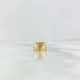 Piercing Earcuff Simulador 1.15gr / 1.1cm / Diamantado Oro Amarillo (Joya)