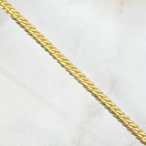 Pulso Serpiente 2.6gr / 18.5cm / 3mm Oro Amarillo +3