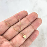 Cadena Veneciana 1.05gr / 40cm + Dije Corazón 0.25gr / 1cm Oro Amarillo (Oferta)