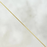 Cadena Veneciana 1.15gr / 50cm + Dije Ancla 0.3gr / 1.3cm Oro Amarillo (Oferta)