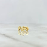 Topos Abejita 0.6gr / 0.7cm / Alas Mate Oro Amarillo *