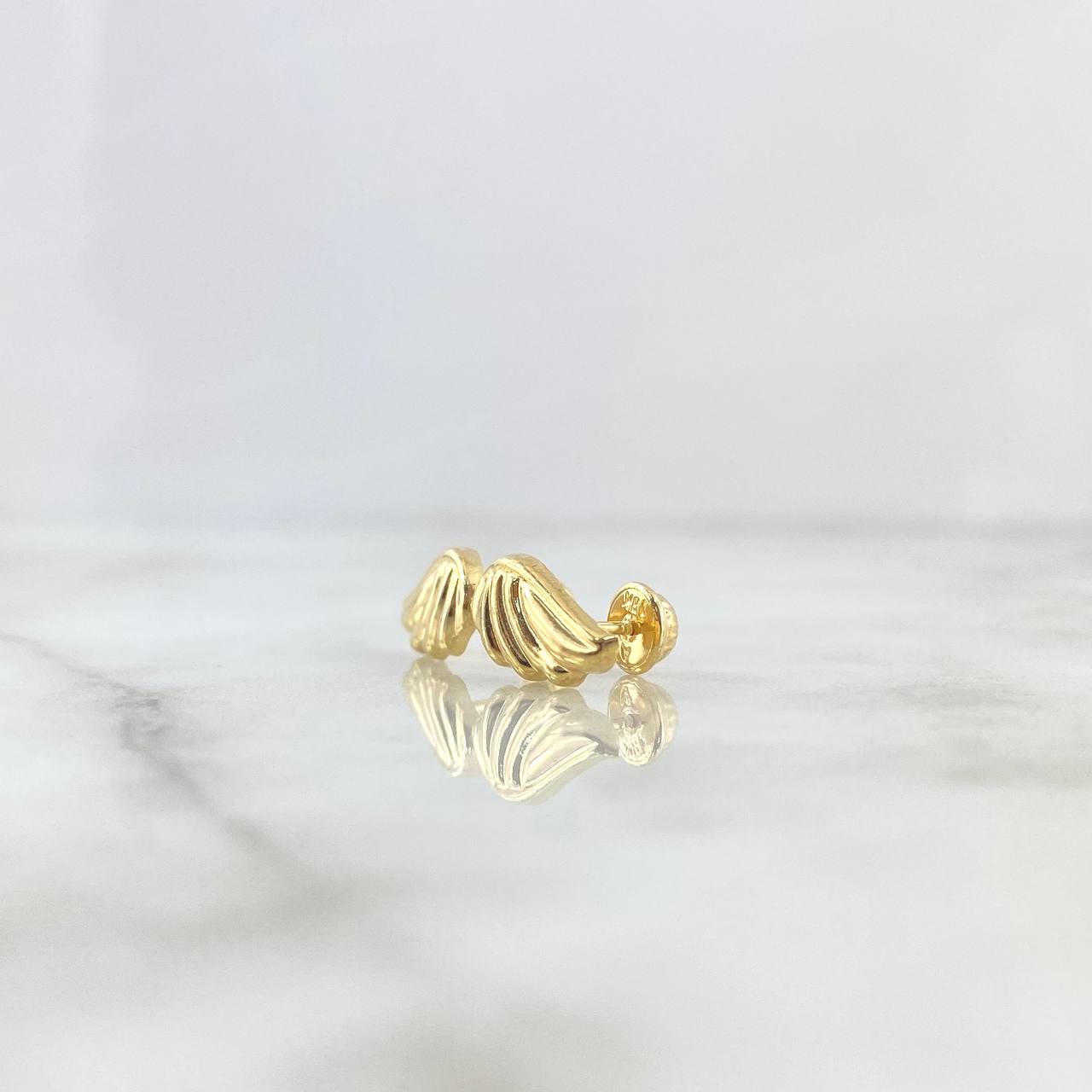 Topos Alas 1gr / 1.4cm / Oro Amarillo 18K ©