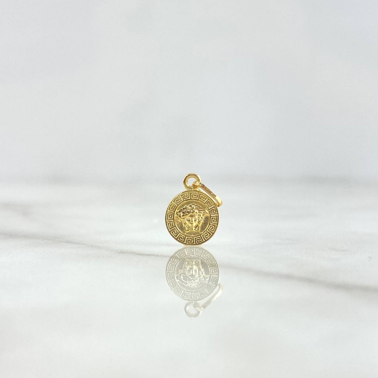 Dije Medusa Medalla 0.45gr / 1.8cm / Oro Amarillo