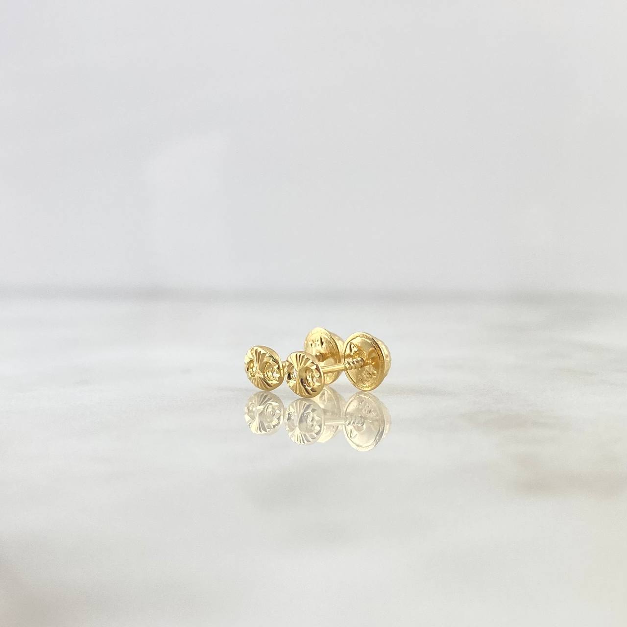 Topos GC 0.5gr / 0.6cm / Diamantados Oro Amarillo ©