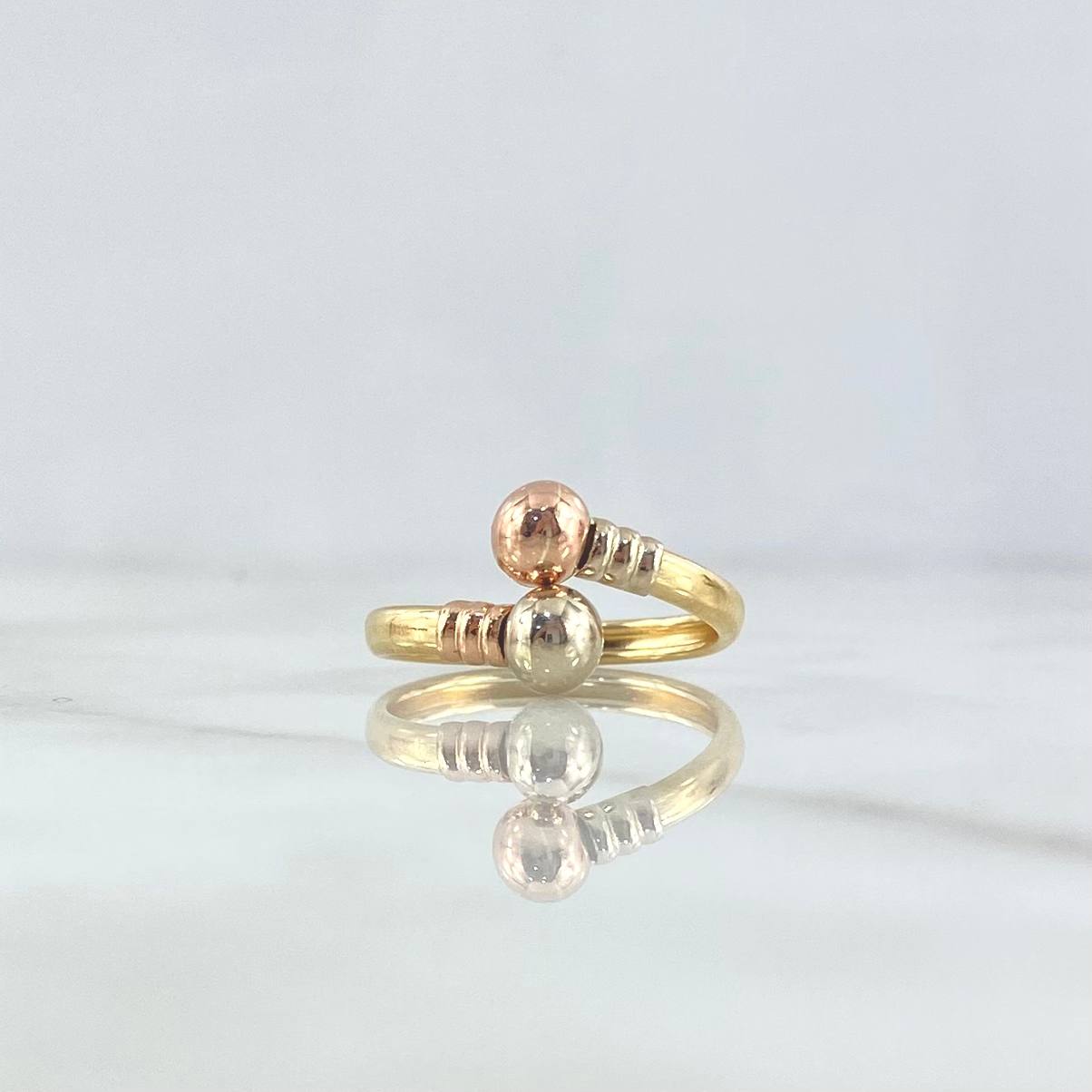 Anillo TU Y Yo 1.7gr / T6 / 6mm Tres Oros