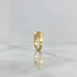 Anillo Sello Corazón 15s 1.45gr / T5 / Oro Amarillo