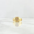 Anillo Sello Corazón 15s 1.6gr / T6 3/4 / Oro Amarillo