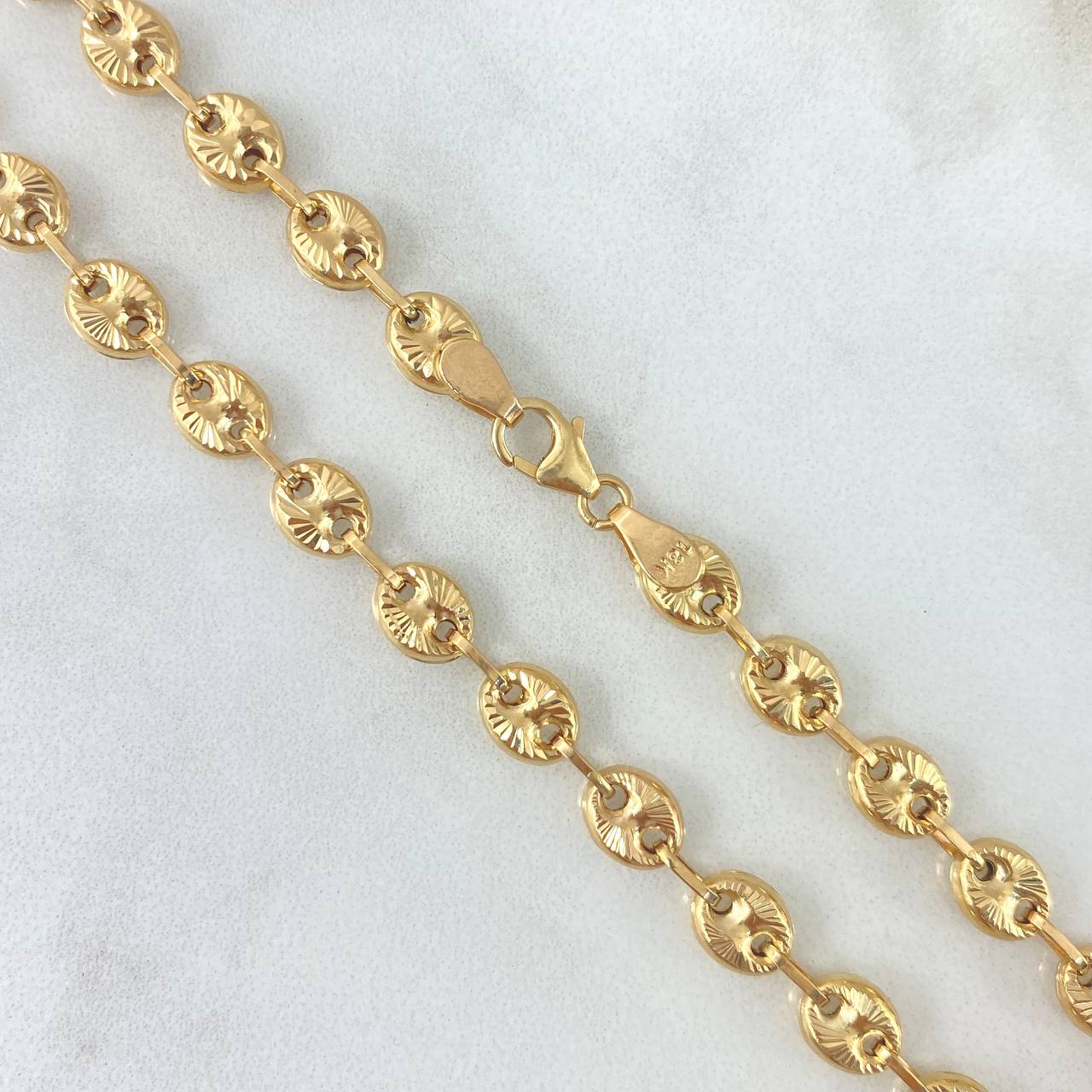 Cadena GC 13gr / 40cm / 5.5mm Diamantada Oro Amarillo