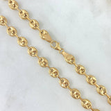 Cadena GC 12.55gr / 40cm / 5.5mm Diamantada Oro Amarillo