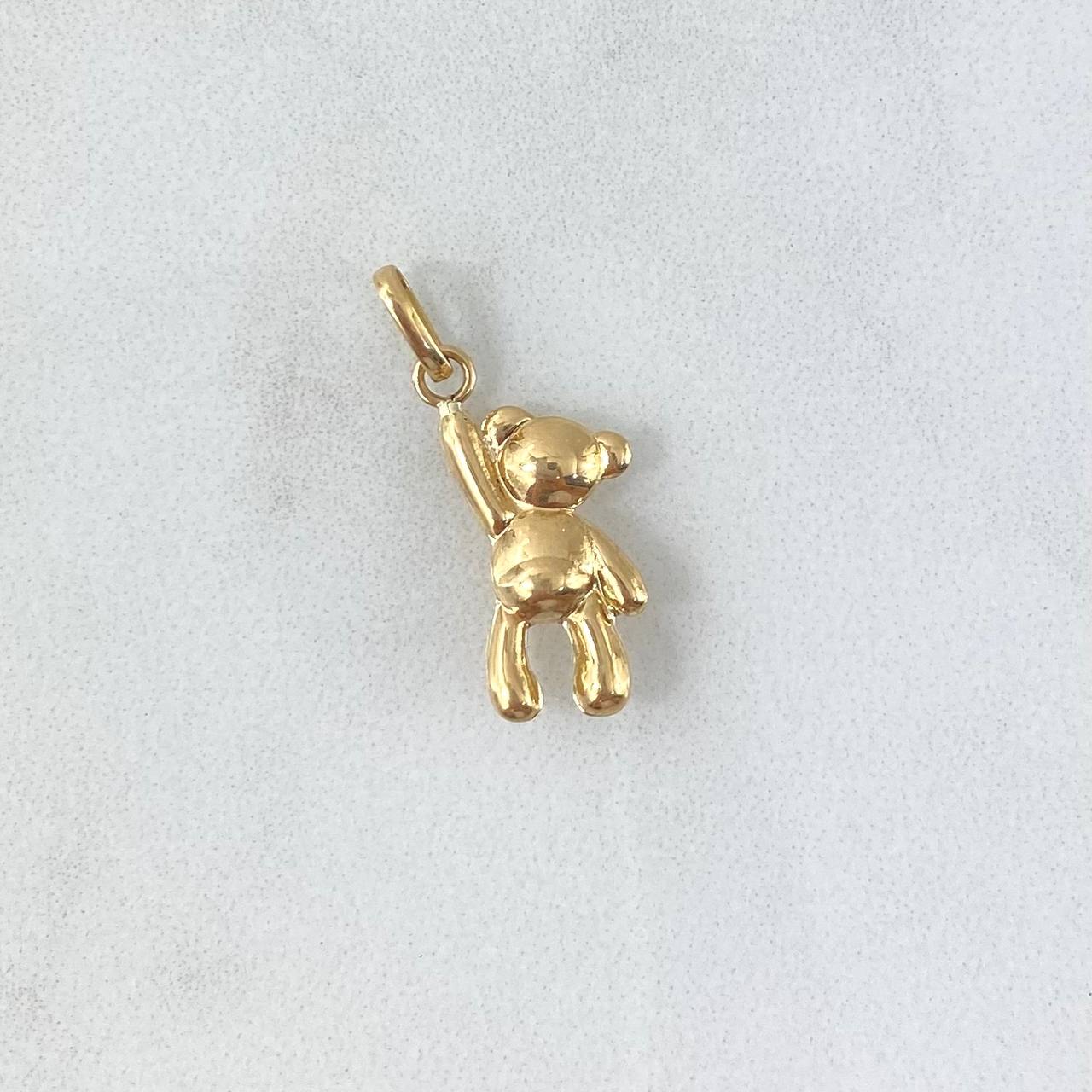 Dije Oso 0.8gr / 2.3cm / Oro Amarillo