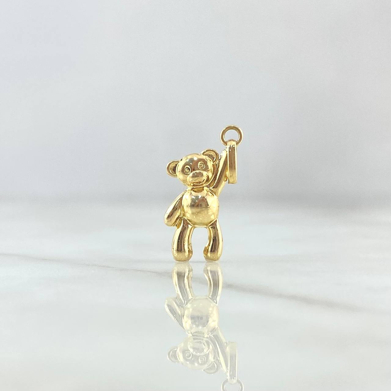 Dije Oso 0.8gr / 2.3cm / Oro Amarillo