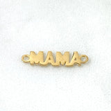 Herraje MAMÁ 0.45gr / 1.8cm / Liso Oro Amarillo