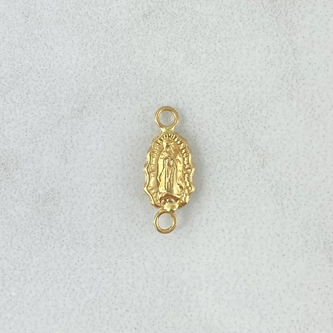 Herraje Virgen Guadalupe 0.25gr / 1.4cm / Silueta | Oro Amarillo ©