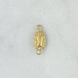 Herraje Virgen Guadalupe 0.25gr / 1.4cm / Silueta Oro Amarillo