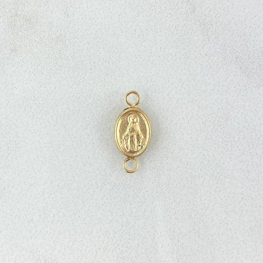 Herraje Virgen Milagrosa 0.25gr / 1.4cm / Oro Amarillo ©