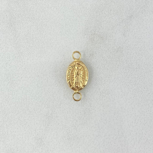 Herraje Virgen Guadalupe 0.25gr / 1.4cm / Troquelada | Oro Amarillo ©