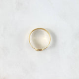 Anillo Sello Virgen Milagrosa Estrellado 2.05gr / T8 / Oro Amarillo 18K