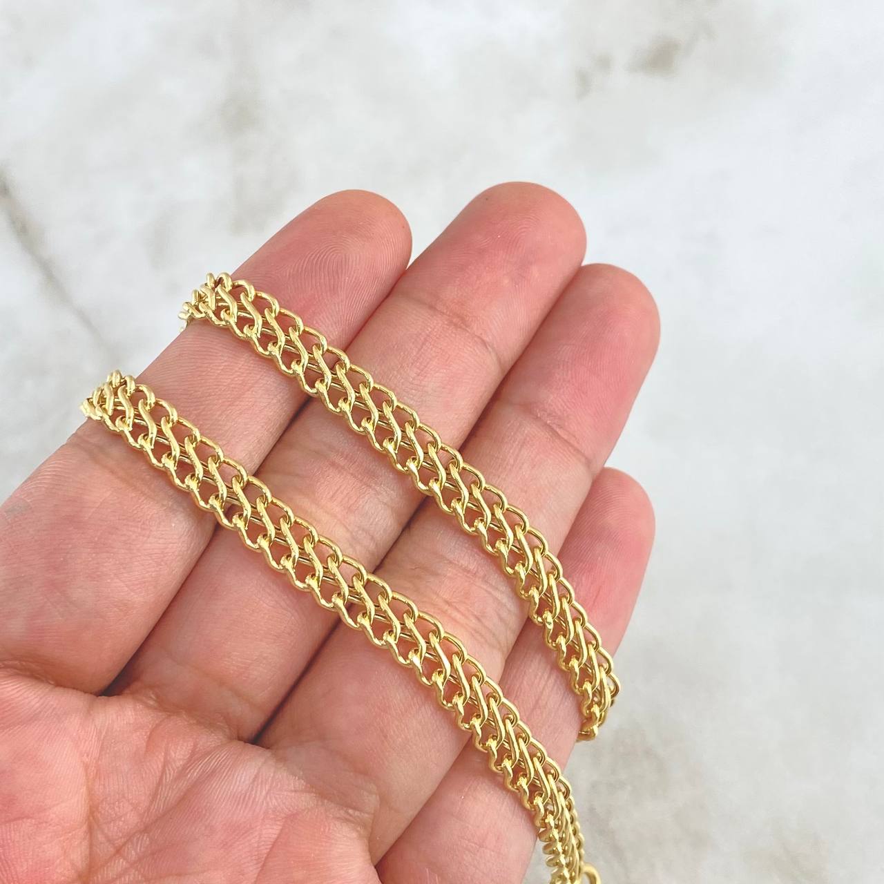 Cadena Sedusa 8.25gr / 50cm / 6mm Oro Amarillo +3