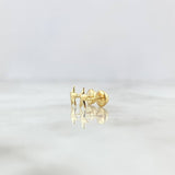 Topos Estrella 0.45gr / 0.4cm-Oro Amarillo