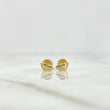 Topos Huella Pies 0.55gr / 7mm Oro Amarillo ©