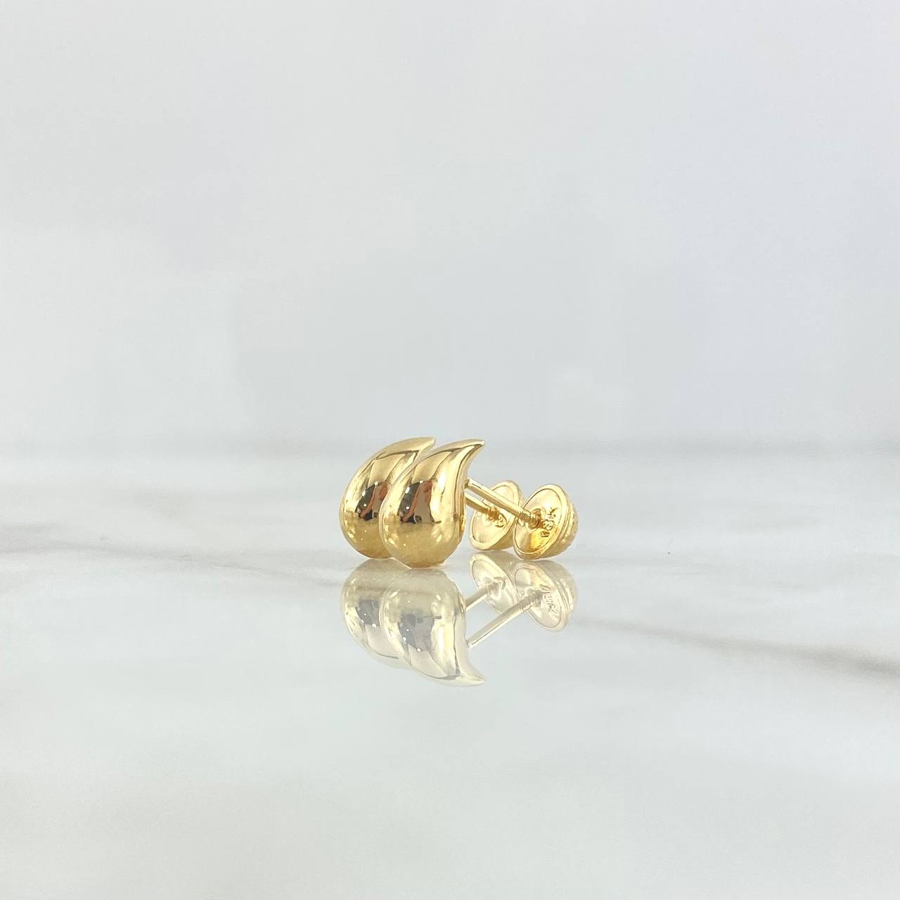 Topos Gota 0.85gr / 1cm / Lisas Oro Amarillo