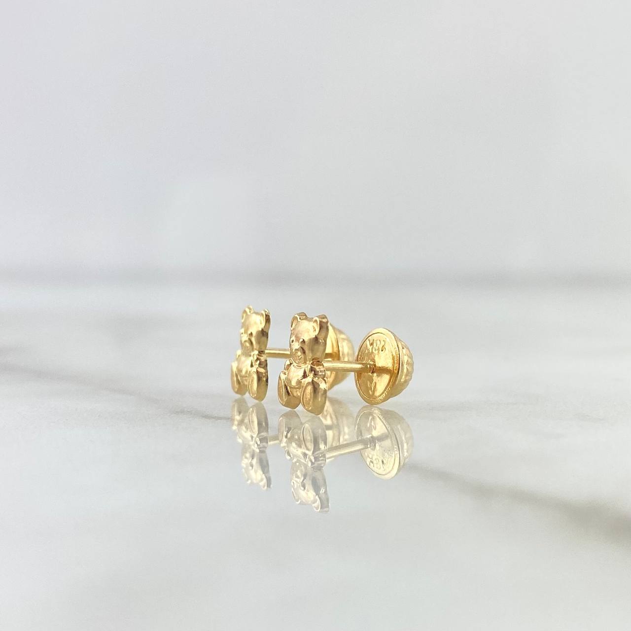 Topos Oso 0.6gr / 7mm Oro Amarillo ©