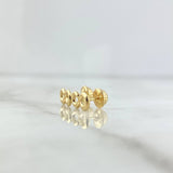 Topos Infinito 0.65gr / 1cm / Lisos Oro Amarillo