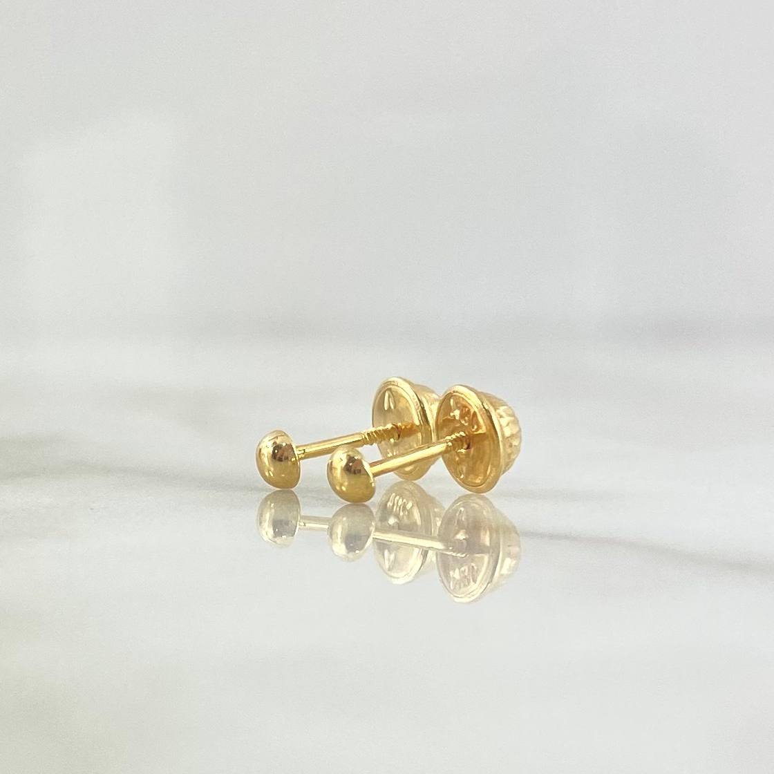 Topos Media Bola 3mm 0.4gr Lisa Oro Amarillo