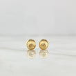 Topos Media Bola 0.55gr / 5mm Diamantada Oro Amarillo