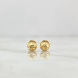 Topos Media Bola 0.55gr / 5mm Diamantada Oro Amarillo