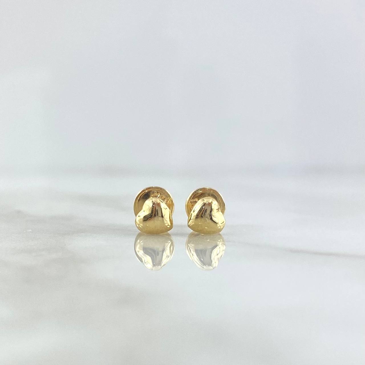 Topos Corazón 0.55gr / 5mm (Globo) Oro Amarillo *