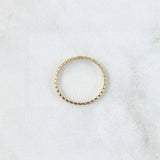 Anillo Trenzado 1.1gr / T7 3/4 / Oro Amarillo