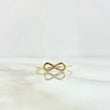 Anillo Silueta Infinito 1.15gr / T7 1/2 / Oro Amarillo