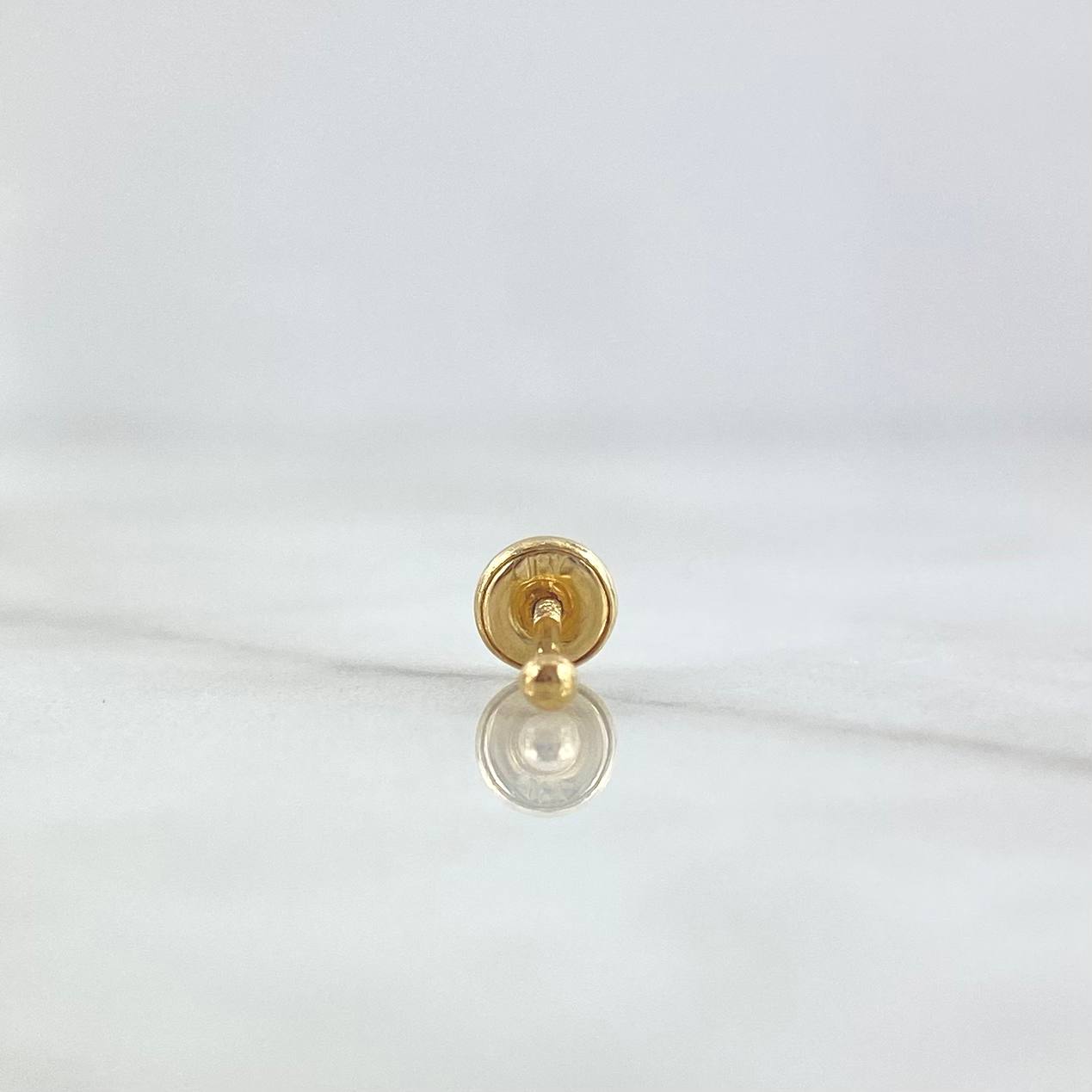 Piercing Chispa 0.3gr / 1.2cm / Bola 2mm Oro Amarillo (Joya)