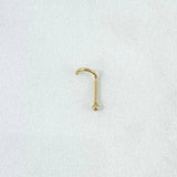 Piercing Chispa Curvo 0.15gr / 0.9cm / Bola 2mm Oro Amarillo (Joya)