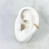 Piercing Earcuff Simulador Rombos 0.8gr / 1.2cm / Oro Amarillo (Joya)