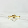 Anillo Silueta Estrella 1.25gr / T4 1/2 / Oro Amarillo