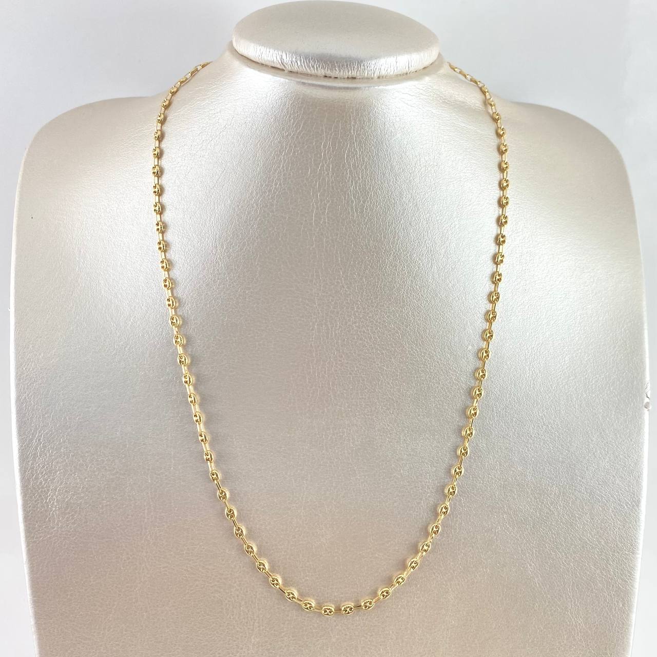 Cadena GC 5.2gr / 50cm / 3mm Lisa Oro Amarillo 18K