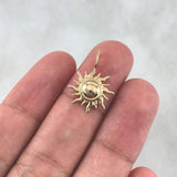 Dije Sol 1.1gr / 1.9cm / Oro Amarillo