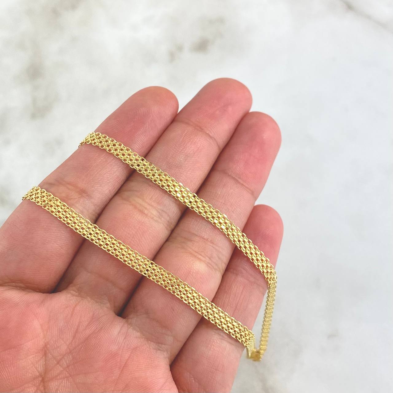 Cadena China 8.65gr / 60cm / 3.8mm Oro Amarillo +0