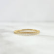 Anillo Trenzado 1gr / T6 1/2 / Grueso Oro Amarillo