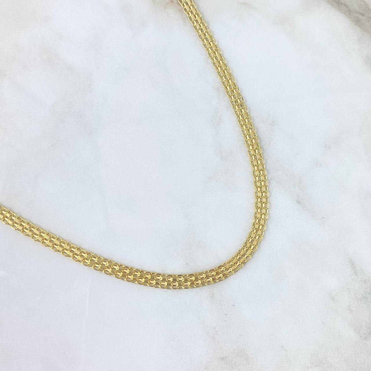 Cadena China 10.85gr / 70cm / 5mm Oro Amarillo +0