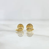 Topos Alas 0.5gr / 6mm Oro Amarillo