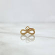 Dije Infinito 0.6gr / 1cm / Silueta Lisa Oro Amarillo