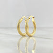 Candongas Sofi 2.2gr / 2.2cm / Espiral Oro Amarillo *