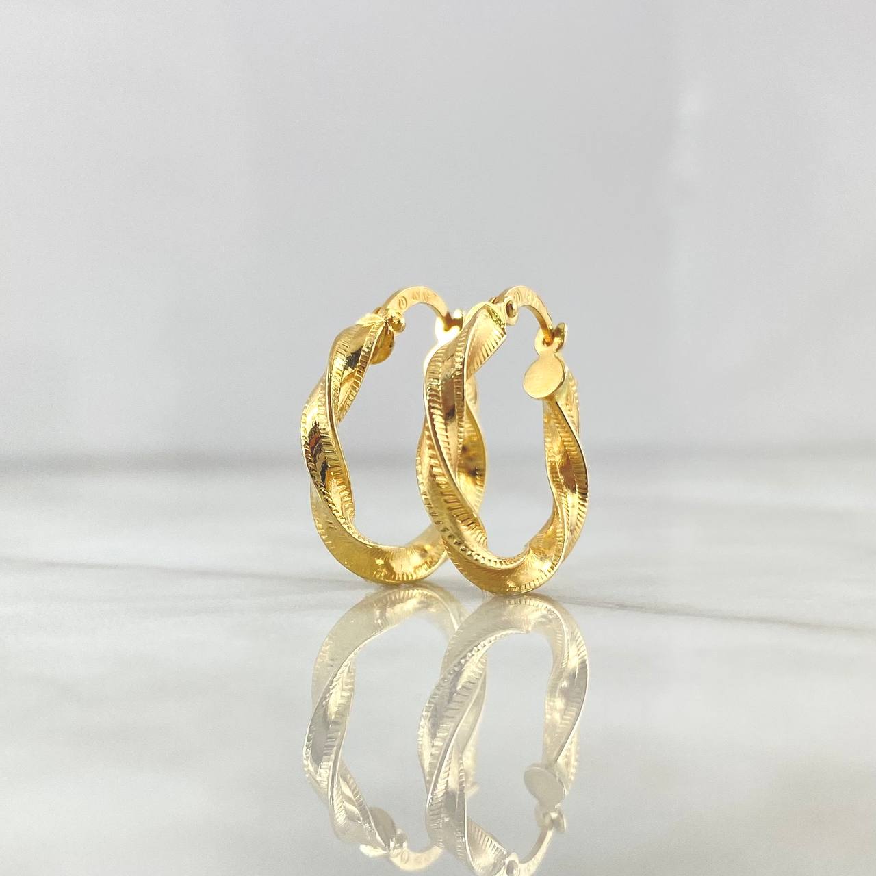 Candongas Deis 2.05gr / 2.2cm / Oro Amarillo 18K